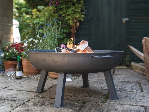 Woodlodge 100cm Glasto Fire Pit - YGLASTO11 - Old Railway Line Garden Centre