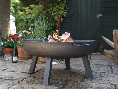 Woodlodge 100cm Glasto Fire Pit - YGLASTO11 - Old Railway Line Garden Centre
