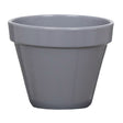 Woodlodge 10cm Hamburg Glazed Pot - Grey - Old Railway Line Garden Centre