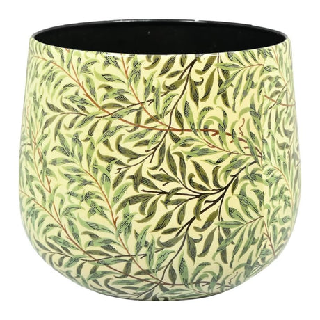 Woodlodge 14cm William Morris Willow Iron Pot - Old Railway Line Garden Centre