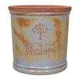 Woodlodge 15cm Heritage Eldwood Glazed Pot - White - Old Railway Line Garden Centre