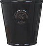Woodlodge 19cm Black Edvard Heritage Glazed Pot - YEDVARBK19 - Old Railway Line Garden Centre