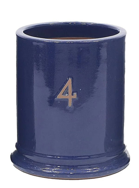 Woodlodge 23cm Purple Four Glazed Pot - YFOURPL23 - Old Railway Line Garden Centre