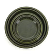 Woodlodge 25cm Blossom Glazed Pot Saucer - Green - Old Railway Line Garden Centre