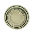 Woodlodge 25cm Blossom Glazed Pot Saucer - Mint Green - Old Railway Line Garden Centre