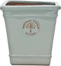 Woodlodge 25cm Mint Green Edward Heritage Glazed Square Pot - YESQRGYB25 - Old Railway Line Garden Centre