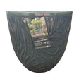 Woodlodge 26cm Alice 3 Glazed Pot - Dark Green - Old Railway Line Garden Centre