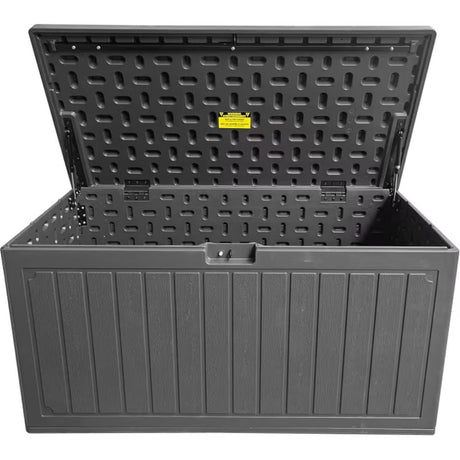 Woodlodge 300Ltr Titan Storage Box - Black - Old Railway Line Garden Centre