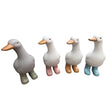 Woodlodge 30cm Ceramic Duck With Boots Garden Ornament - Choice of 4 - Old Railway Line Garden Centre