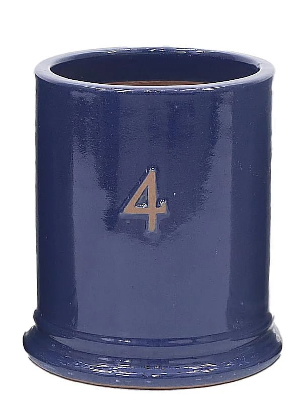 Woodlodge 30cm Purple Four Glazed Pot - YFOURPL30 - Old Railway Line Garden Centre