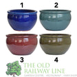 Woodlodge 36cm Leboue Smooth Glazed Pot (Choice of 4) - YLEBOUES36 - Old Railway Line Garden Centre