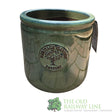 Woodlodge 37cm Green Edwin Heritage Cylinder Glazed Pot - YEDWINGR37 - Old Railway Line Garden Centre