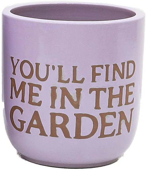 Woodlodge 38cm Purple 'In the Garden' Emma Pot - YEMGNPU38 - Old Railway Line Garden Centre
