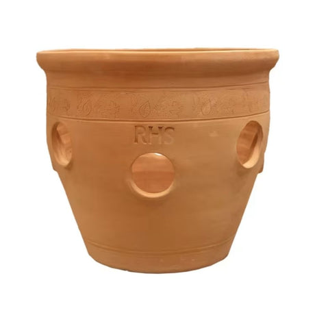 Woodlodge 39cm RHS Terracotta Herb Planter - Old Railway Line Garden Centre