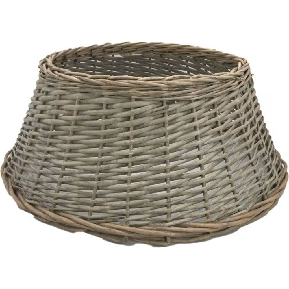 Woodlodge 60cm Wicker Style Willow Christmas Tree Skirt