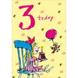 Woodmansterne 3 Today Girl Cake Birthday Card - Old Railway Line Garden Centre