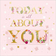 Woodmansterne About You Birthday Card - Old Railway Line Garden Centre