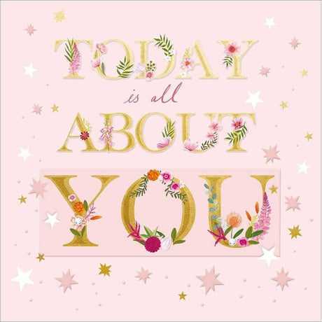 Woodmansterne About You Birthday Card - Old Railway Line Garden Centre