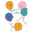 Woodmansterne Balloons Party Time Birthday Card - Old Railway Line Garden Centre