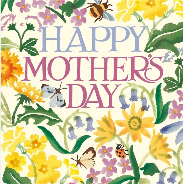 Woodmansterne Bees & Butterflies Mother's Day Card - Old Railway Line Garden Centre