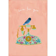 Woodmansterne Bird on Telephone Thinking of You Card - Old Railway Line Garden Centre