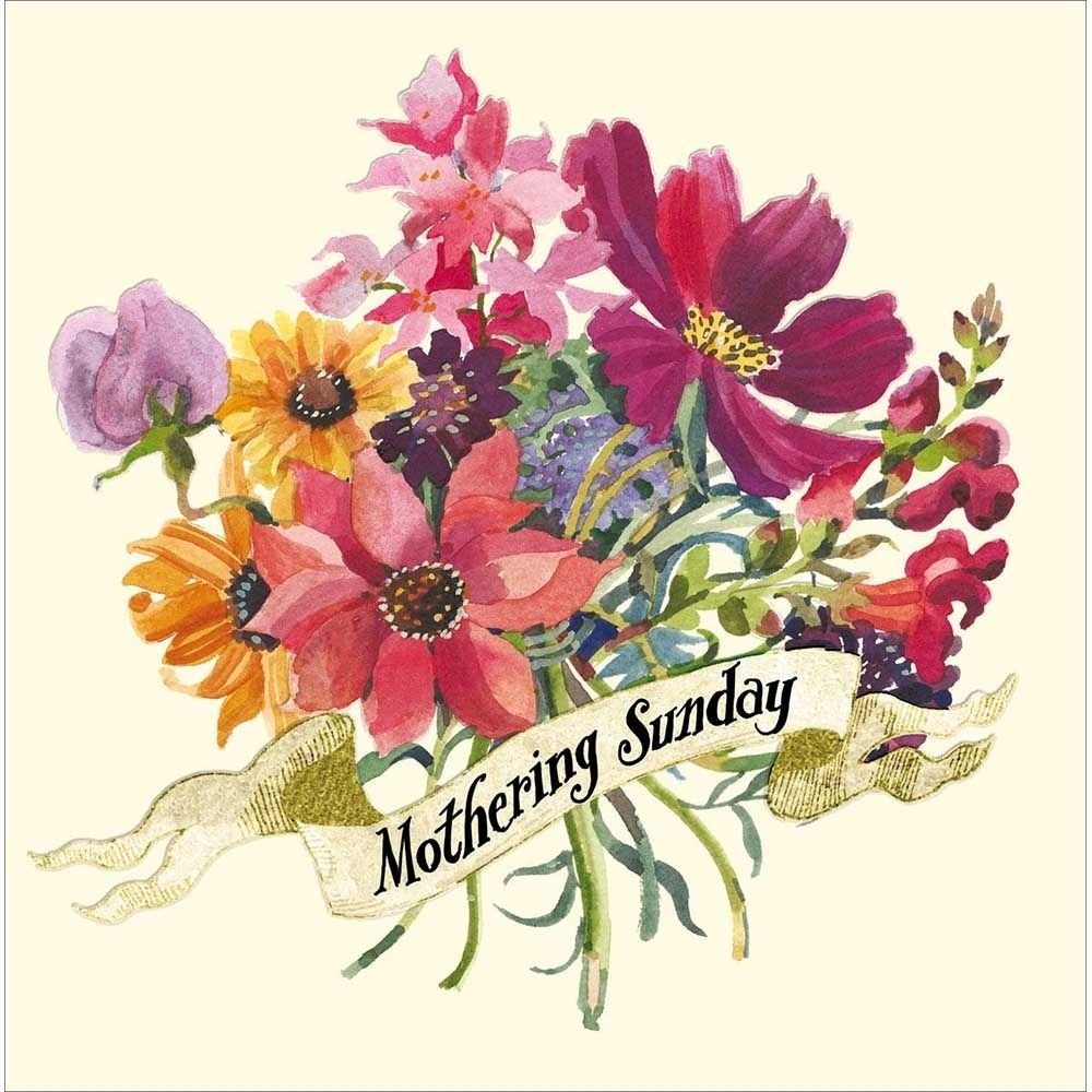 Woodmansterne Bouquet of Flowers Mother's Day Card - Old Railway Line Garden Centre