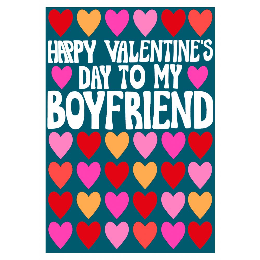 Woodmansterne 'Boyfriend' Happy Valentine's Day Card