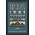 Woodmansterne Brother-in-Law Hip Hip Hooray Birthday Card - Old Railway Line Garden Centre