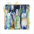 Woodmansterne Brother Wine Celler Birthday Card - Old Railway Line Garden Centre