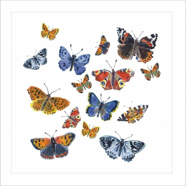 Woodmansterne Butterflies Blank Card - Old Railway Line Garden Centre
