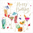 Woodmansterne Celebration Cocktails Birthday Card - Old Railway Line Garden Centre