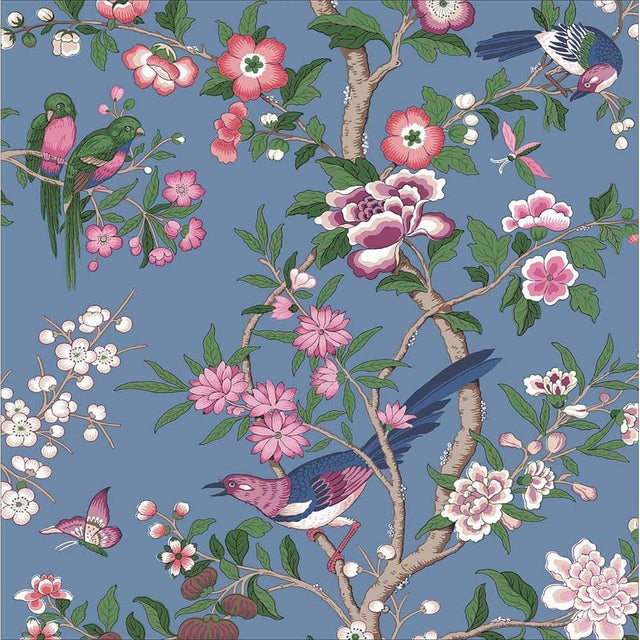 Woodmansterne Chinoiserie Hall Blank Card - Old Railway Line Garden Centre