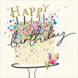 Woodmansterne Colourful Cake Birthday Card - Old Railway Line Garden Centre