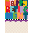 Woodmansterne Colourful Check Retirement Card - Old Railway Line Garden Centre