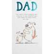 Woodmansterne Dad Dog Respect Birthday Card - Old Railway Line Garden Centre