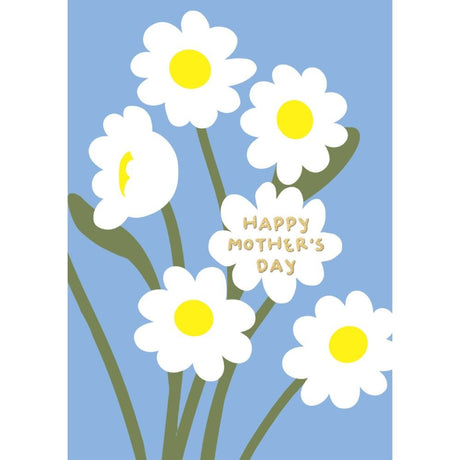 Woodmansterne Daisies Flowers Mother's Day Card - Old Railway Line Garden Centre