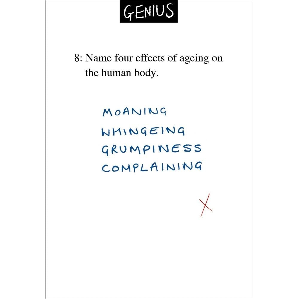 Woodmansterne Effects of Aging Blank Funny Card - Old Railway Line Garden Centre