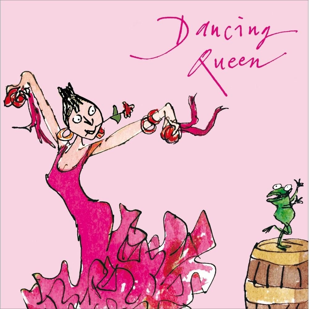 Woodmansterne Flamenco Dancing Queen Birthday Card - Old Railway Line Garden Centre
