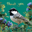 Woodmansterne Floral Bird Thank You Card - Old Railway Line Garden Centre