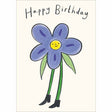 Woodmansterne Flower Power Birthday Card - Old Railway Line Garden Centre
