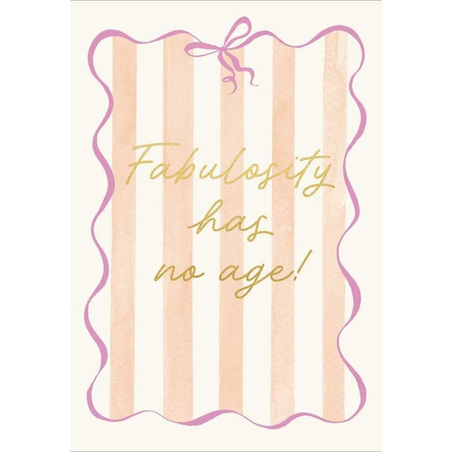 Woodmansterne Forever Fabulous Birthday Card - Old Railway Line Garden Centre
