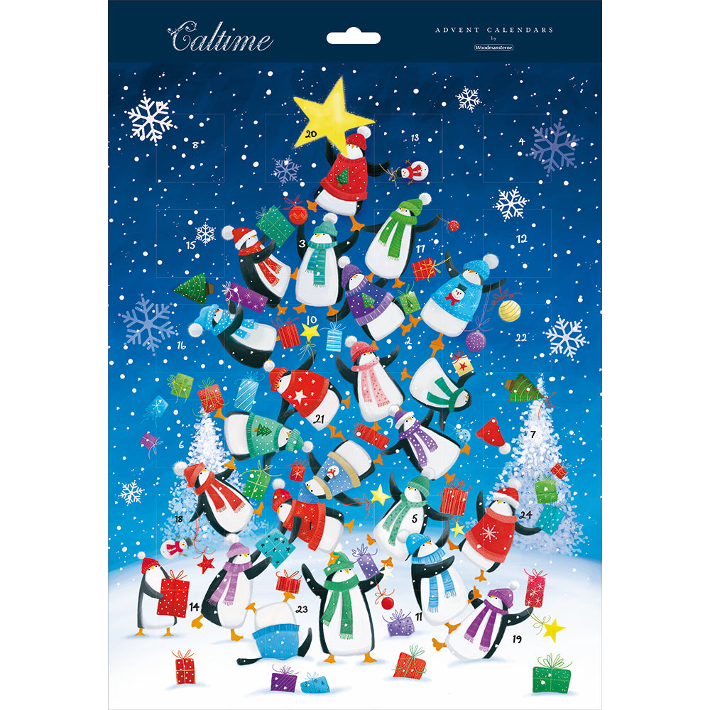 Woodmansterne Frosty Penguins Advent Calendar
