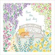 Woodmansterne Garden Gate Blank Card - Old Railway Line Garden Centre