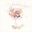 Woodmansterne Gin & Tonic Colourful Birthday Card - Old Railway Line Garden Centre