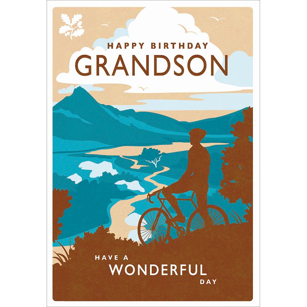 Woodmansterne Grandson Outdoor Vibes Birthday Card