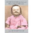 Woodmansterne Grinning Little Girl Birthday Card - Old Railway Line Garden Centre
