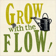Woodmansterne Grow with the Flow Blank Card - Old Railway Line Garden Centre