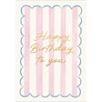 Woodmansterne Hugs & Kisses Happy Birthday Card - Old Railway Line Garden Centre