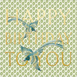 Woodmansterne Indienne Peacock Birthday Card - Old Railway Line Garden Centre