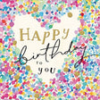 Woodmansterne Joy Heart Birthday Card - Old Railway Line Garden Centre